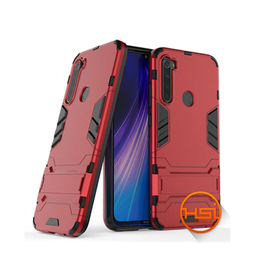 Forro Rugged Hybrid Plástico + Silicona Xiaomi Redmi Note 8