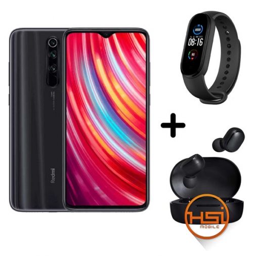 Combo Xiaomi Redmi Note 8 Pro 128GB + Redmi Airdots S + Mi Band 5