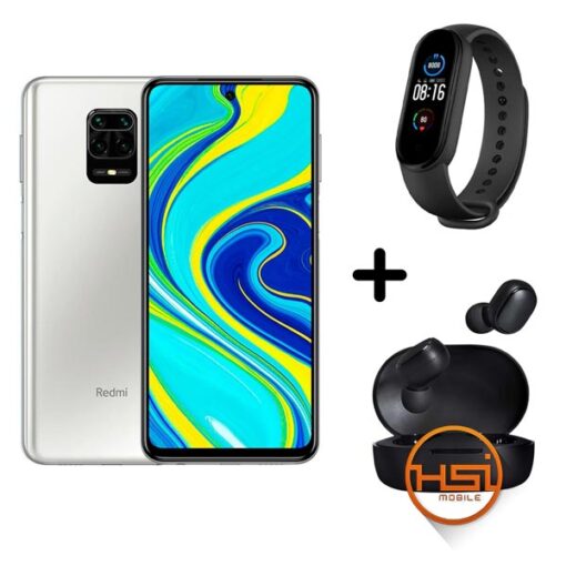 Combo Xiaomi Redmi Note 9S 128GB + Redmi Airdots S + Mi Band 5