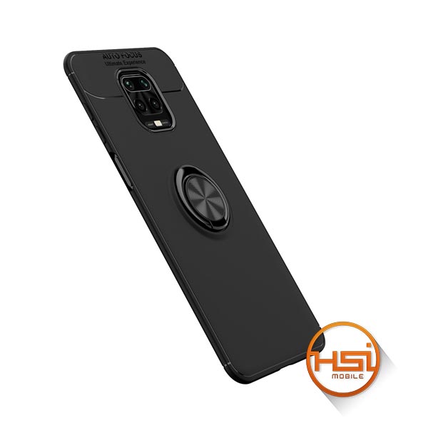 Funda Silicona Ultrafina Carcasa Transparente con Magnetico Anillo de dedo  Soporte BH1 para Xiaomi Redmi 10 (2022) Negro