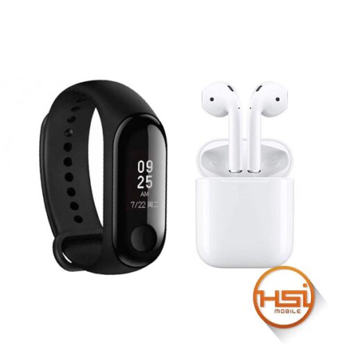 Combo Reloj Mi Band 3 + Audífonos Bluetooth i11