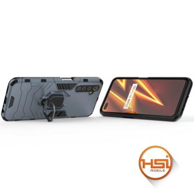 Alternative view of Forro Rugged Hybrid Anillo Magnético Realme 6 Pro