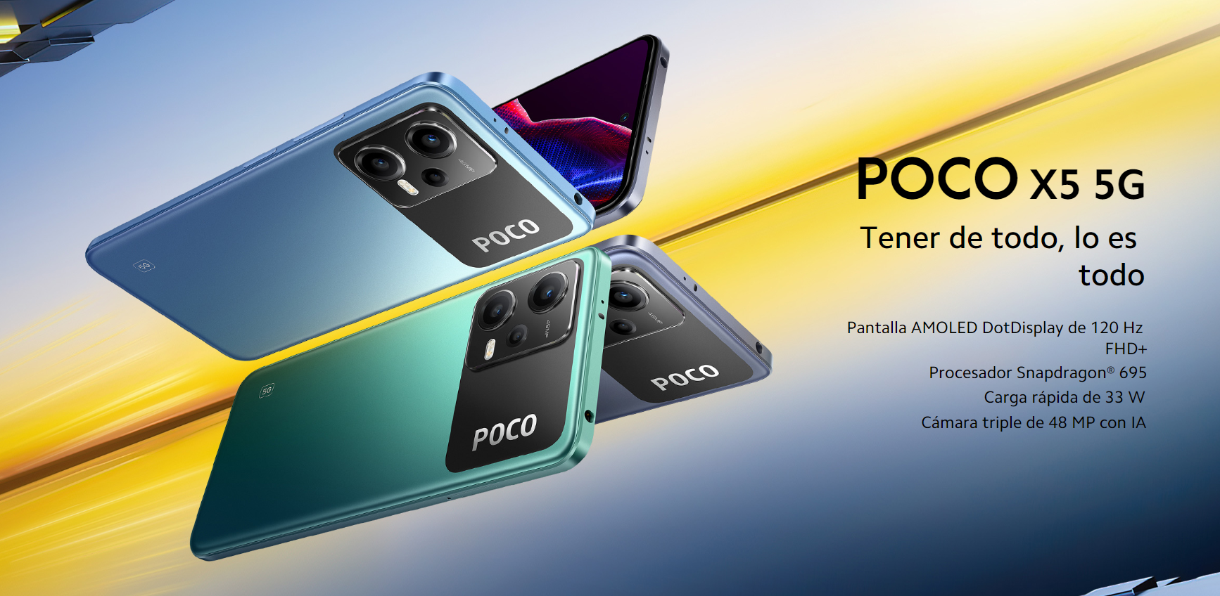 Este es el nuevo POCO X5 Pro 5G: características y diseño